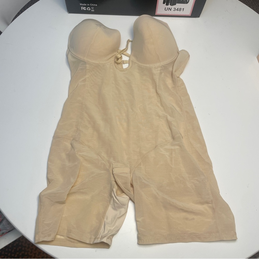 NWT Slimers Seamless Nude Shapewear Bodysuit XXL